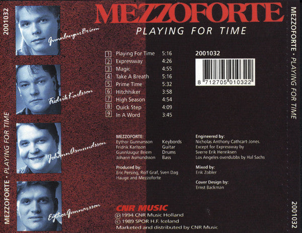 Mezzoforte : Playing For Time (CD, Album)
