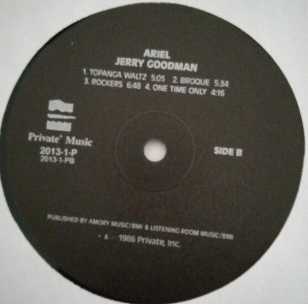 Jerry Goodman : Ariel (LP, Album)