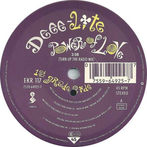 Deee-Lite : Power Of Love (7", Single)