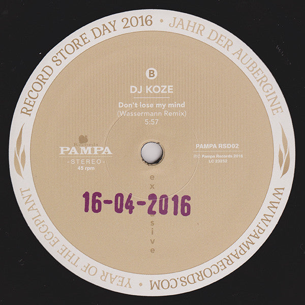 Andrei Oid / DJ Koze : 2016 Record Store Day Exclusive (10", RSD)