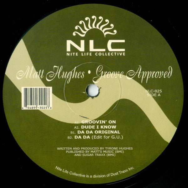 Matt Hughes : Groove Approved (12")