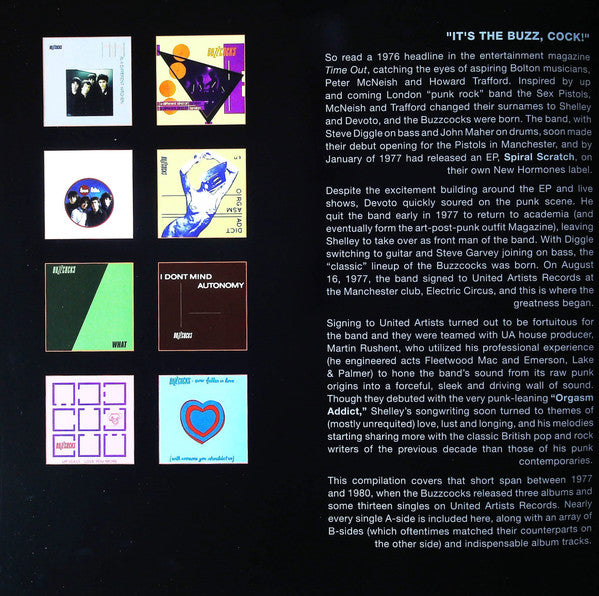 Buzzcocks : More Product In A Different Compilation (Best Of The United Artists Recordings 1978-1980) (2xLP, RSD, Comp, Ltd, Ora)