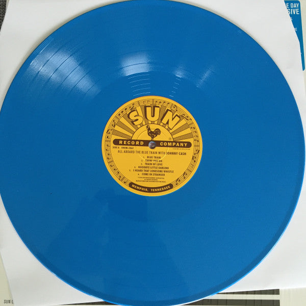 Johnny Cash : All Aboard The Blue Train (LP, Album, RSD, Comp, Ltd, RE, Blu)