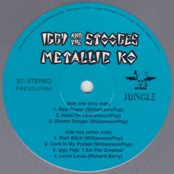 The Stooges : Metallic 'KO (LP, Album, RSD, Ltd, RE, RM, Met)