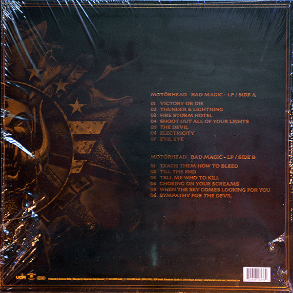 Motörhead : Bad Magic (LP, Album, RSD, Ltd, RE, Yel)