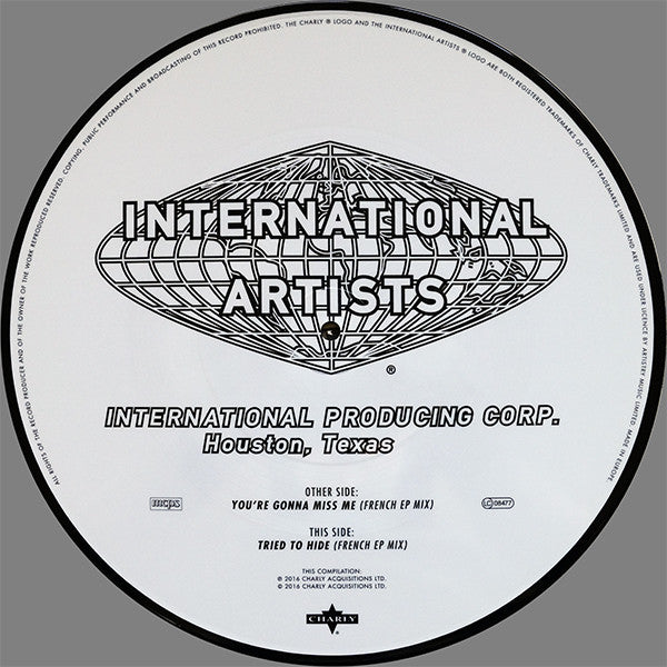 13th Floor Elevators : You're Gonna Miss Me (10", Single, Ltd, Pic, RE)