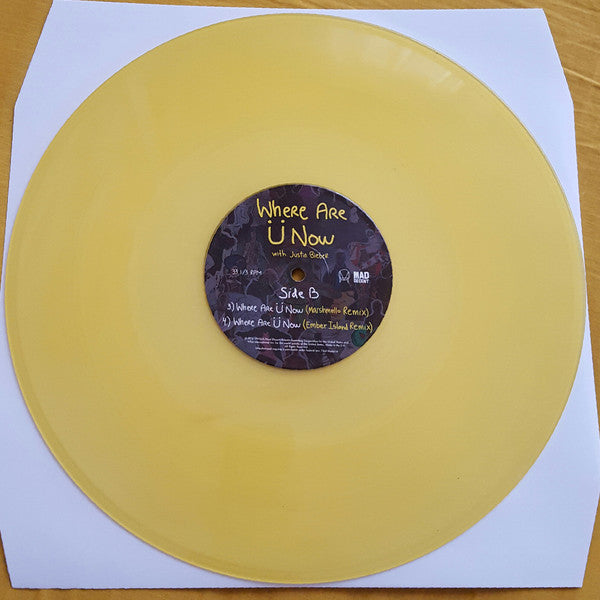 Jack Ü With Justin Bieber : Where Are Ü Now (12", RSD, Ltd, Yel)