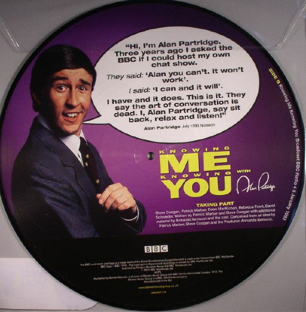 Alan Partridge : Knowing Me Knowing You (LP, Ltd, Pic)