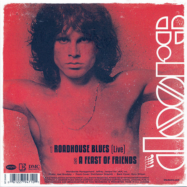The Doors : Roadhouse Blues (Live) (7", RSD, Single, Ltd, Whi)