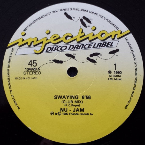 Nu-Jam (2) : Swaying (12")