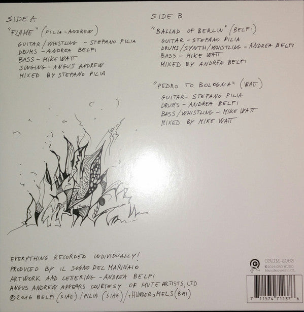 Il Sogno Del Marinaio : The Whistling EP (7", EP, Ltd)