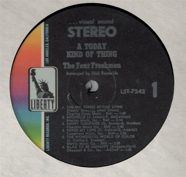 The Four Freshmen : A Today Kind Of Thing (LP, Album)