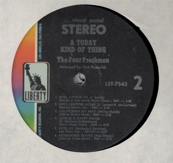 The Four Freshmen : A Today Kind Of Thing (LP, Album)