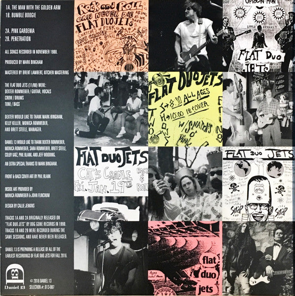 Flat Duo Jets : The Man With The Golden Arm / Pink Gardenia (7", RSD, Single, Gol + 7", RSD, Single, Pin)