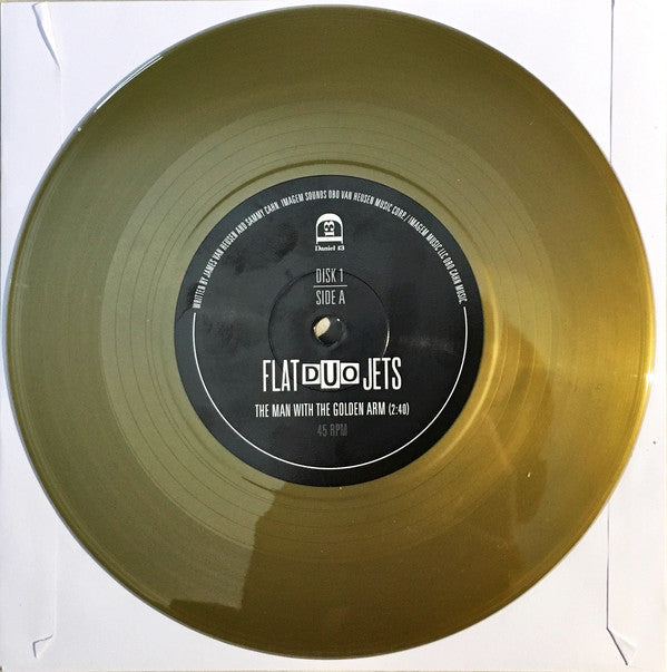 Flat Duo Jets : The Man With The Golden Arm / Pink Gardenia (7", RSD, Single, Gol + 7", RSD, Single, Pin)