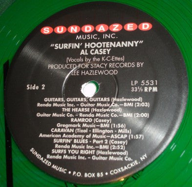 Al Casey (2) : Surfin' Hootenanny (LP, Album, RSD, Mono, Ltd, Gre)