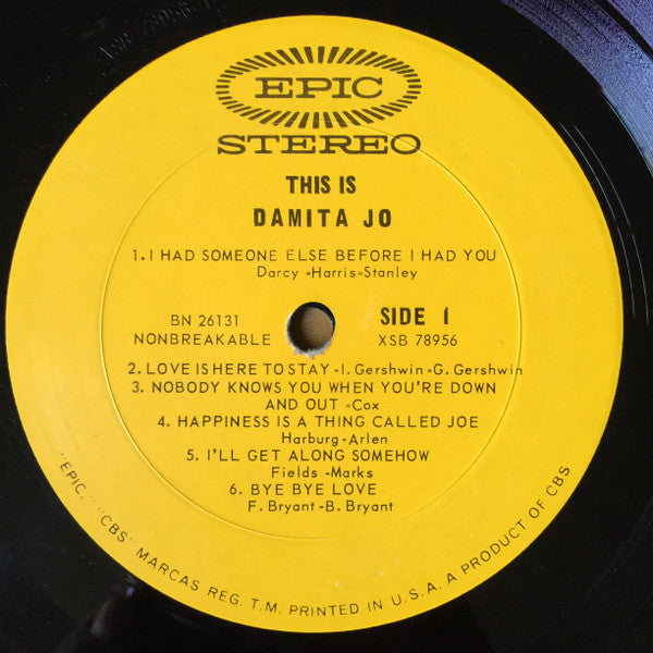 Damita Jo : This Is Damita Jo (LP, Album)