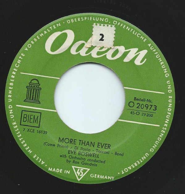 Eve Boswell : Left Right Out Of Your Heart (7", Single)