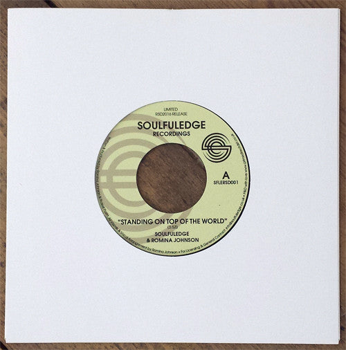 Soulfuledge & Romina Johnson : Standing On Top Of The World (7", RSD, Ltd)