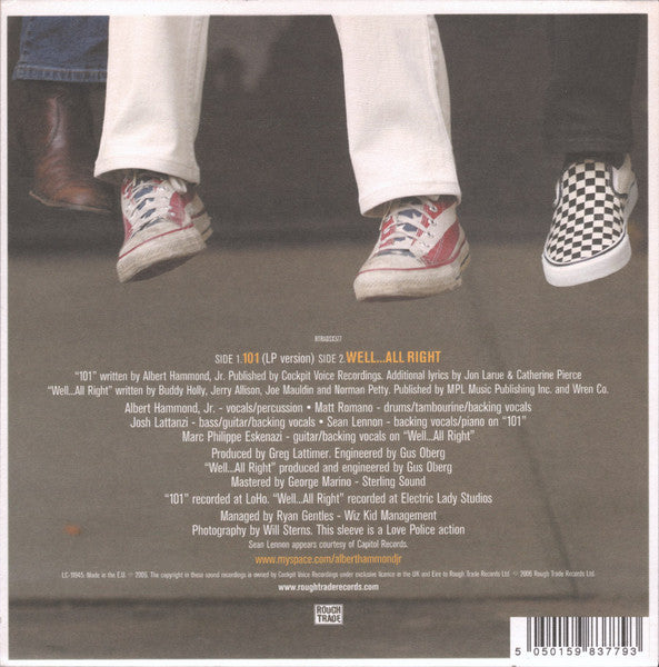 Albert Hammond Jr. : 101 (7", Whi)