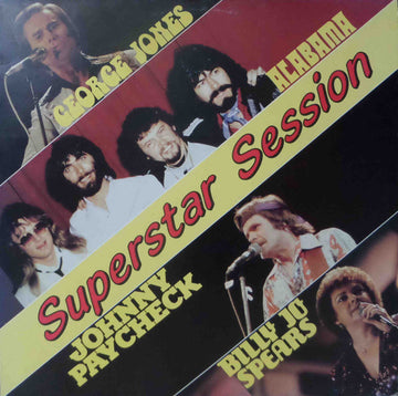 Johnny Paycheck / Alabama / Billie Jo Spears / George Jones (2) : Superstar Session (LP, Comp)