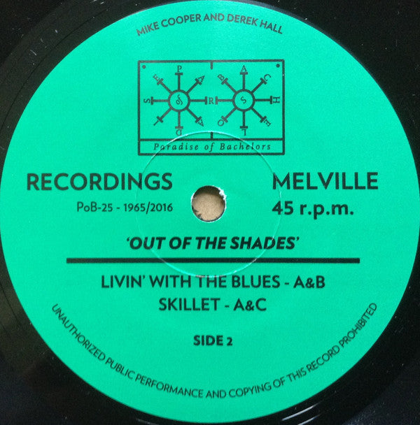 Derek Hall (5) & Mike Cooper : Out Of The Shades (7", EP, RSD, RE)