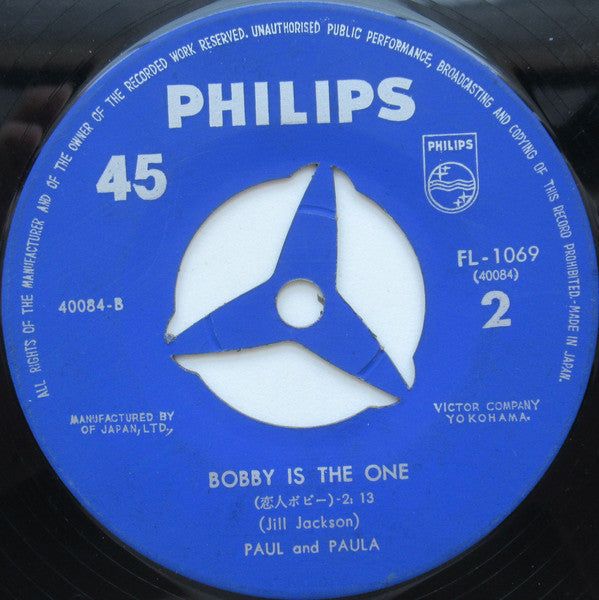 Paul & Paula : Hey Paula / Bobby Is The One (7", Single)
