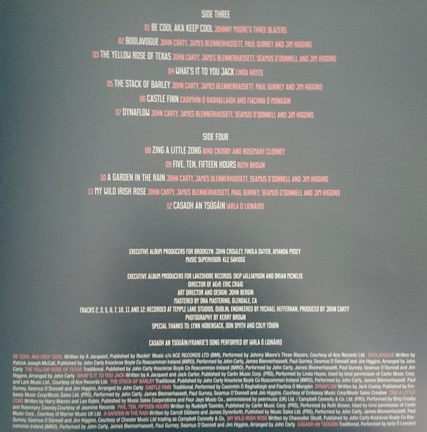 Michael Brook, Various : Brooklyn Original Motion Picture Soundtrack / Score By Michael Brook (2xLP, Num, Blu)