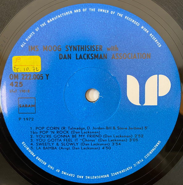 Dan Lacksman Association : Flamenco Moog (LP)