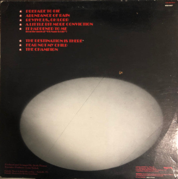 Carman : The Champion (LP, Album)