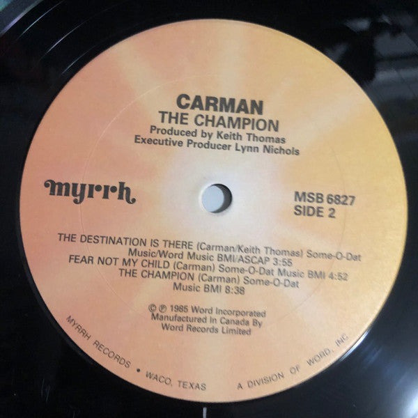 Carman : The Champion (LP, Album)