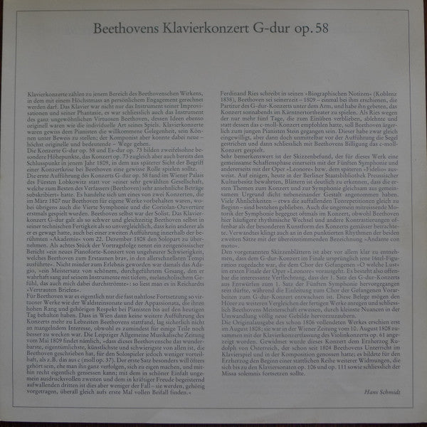 Maurizio Pollini · Karl Böhm, Beethoven* – Wiener Philharmoniker = Vienna Philharmonic* : Klavierkonzert = Piano Concerto No.4 (LP)