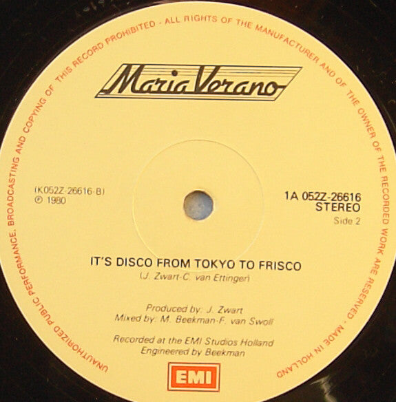 Maria Verano : Get Up (12", Single)