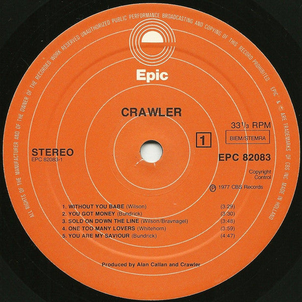 Crawler : Crawler (LP, Album)