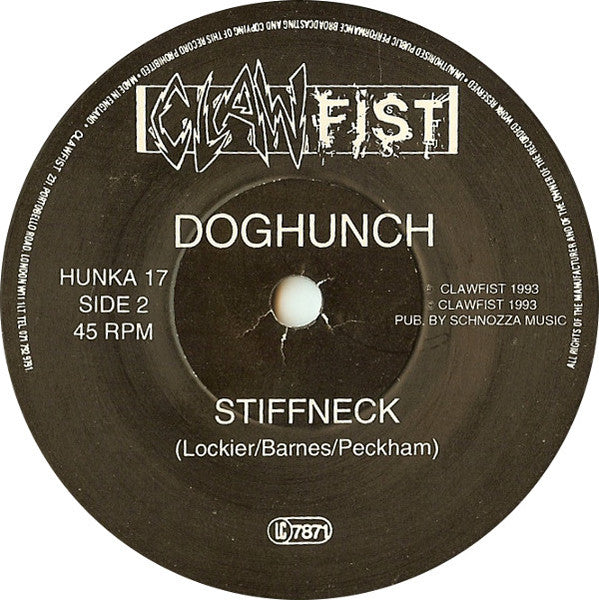 Dog Hunch : The End Of The World (7")