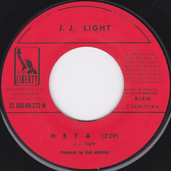 J. J. Light : Heya / On The Road Now (7", Single)