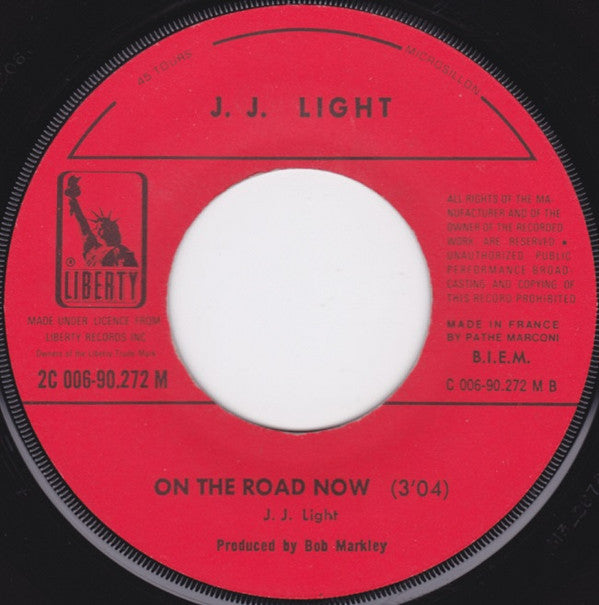 J. J. Light : Heya / On The Road Now (7", Single)