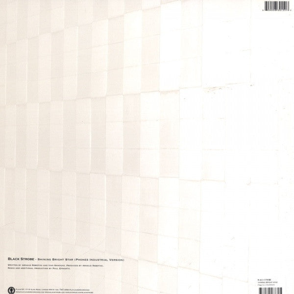 Black Strobe : Shining Bright Star (Phones Industrial Version) (12", S/Sided, Ltd)