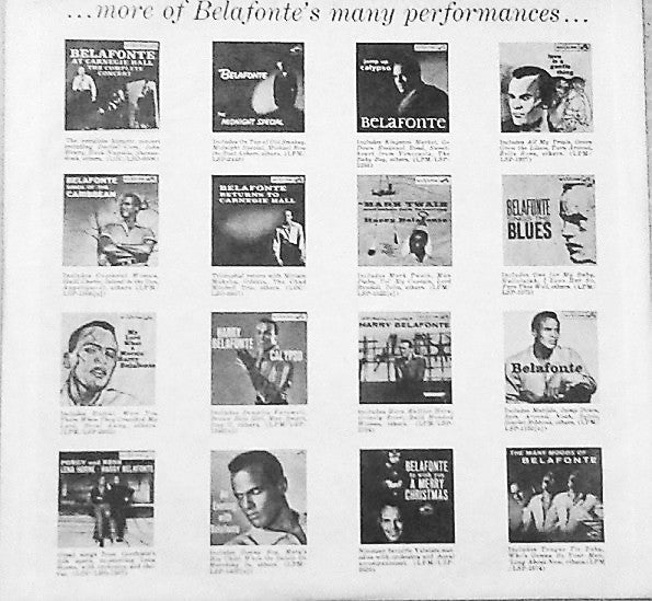 Harry Belafonte : In My Quiet Room (LP, Album, Mono)