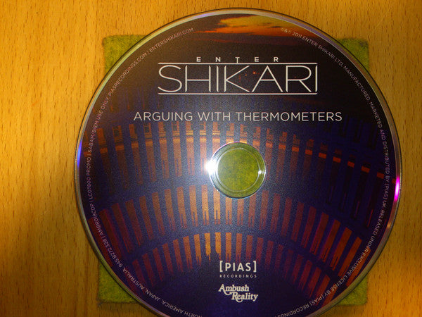 Enter Shikari : Arguing With Thermometers (CD, Single, Promo)