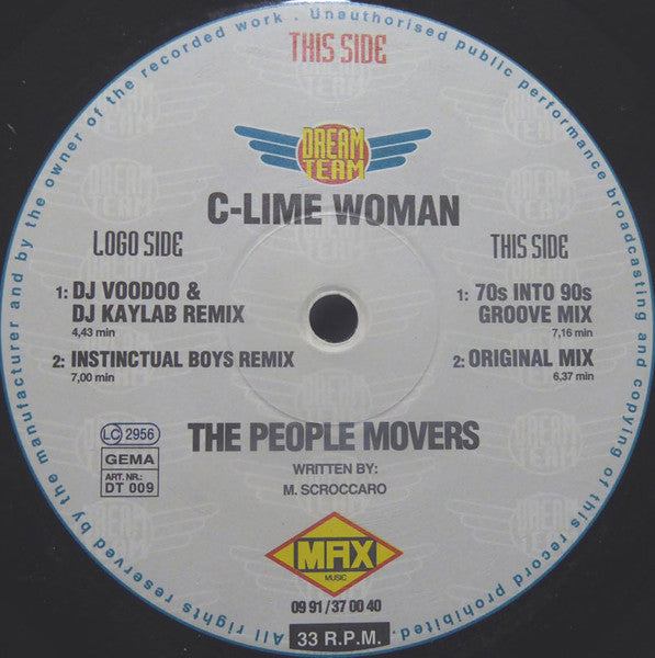 The People Movers : C - Lime Woman (12")