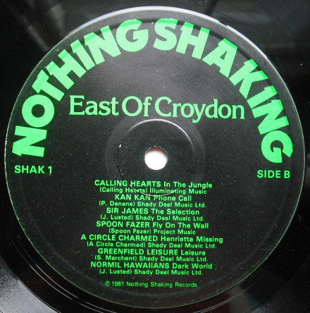 Various : East Of Croydon (LP, Comp)