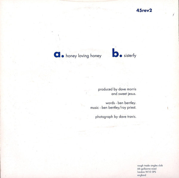 Sweet Jesus : Honey Loving Honey (7", Single)