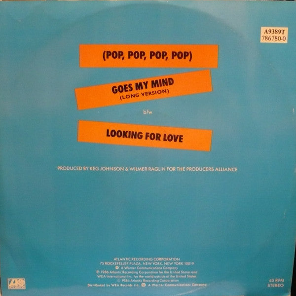 Levert : (Pop, Pop, Pop, Pop) Goes My Mind (12")