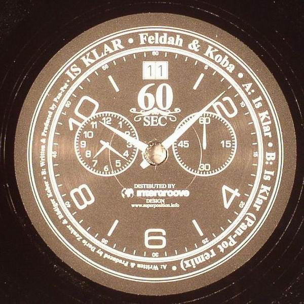 Feldah & Koba : Is Klar (12")