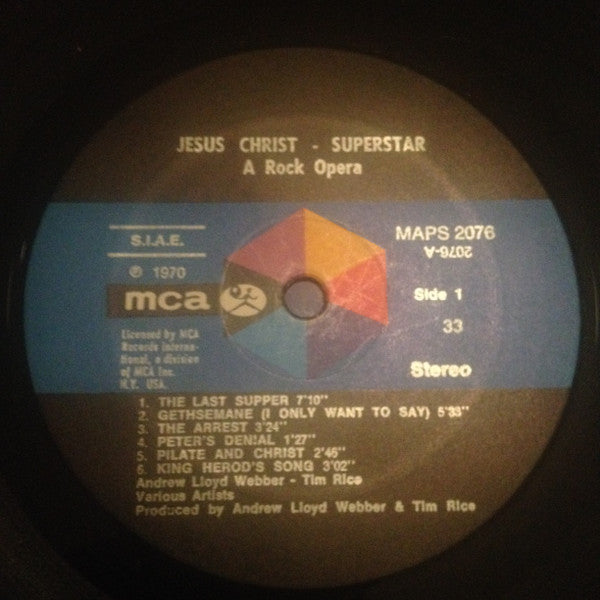 Various : Jesus Christ Superstar (2xLP, Album + Box, RE, Boo)