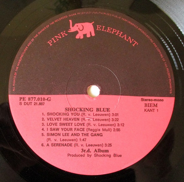 Shocking Blue : 3rd Album (LP, Album)