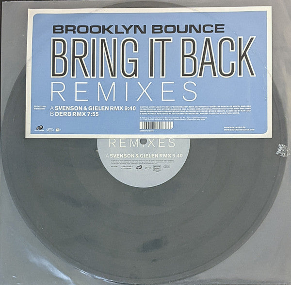Brooklyn Bounce : Bring It Back (Remixes) (12")