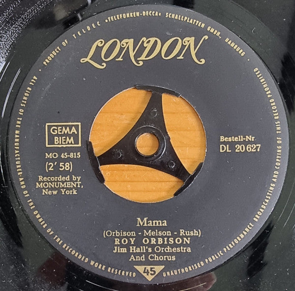 Roy Orbison : The Crowd / Mama (7", Single)