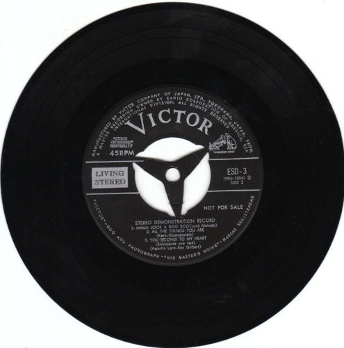 Various : Stereo Demonstration Record (7", EP, Promo, Smplr)